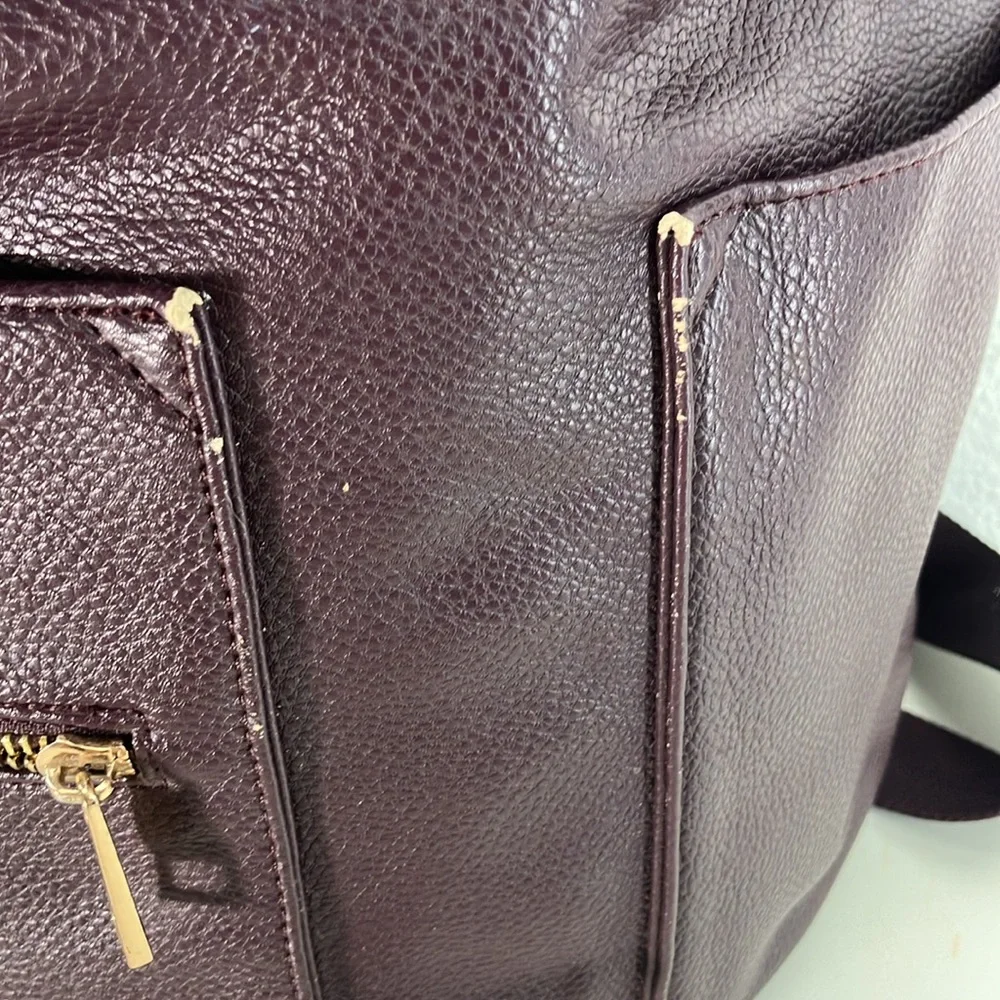 Fawn Design Full Size Diaper Bag- Plum backpack‎ crossbody purple baby gift
